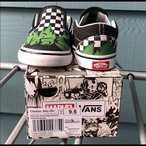 Limited Marvel Hulk Toddler Vans